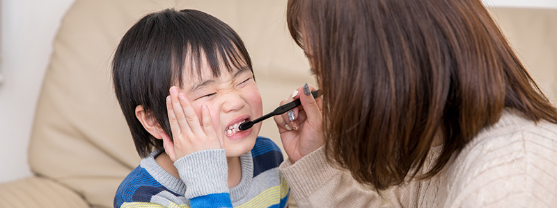 歯医者が苦手な子どもに対して